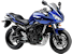 2007 Yamaha Blue Yamaha Fazer.